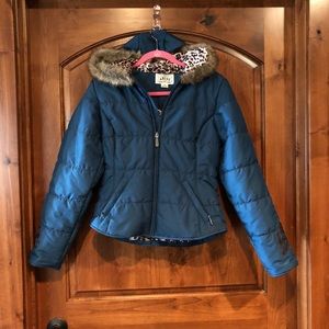 Ariat down hooded coat